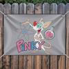 GRAPHICS & MORE Pinky & The Brain Character Pinky Home Business Office Sign view 3