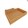 26'' Under Sink Organizers Storage Dovetail Drawer Rollout Drawer Wood Tray Kitchen Organizer Cabinet Slide Out Shelve Pull-Out Shelf Organization Assembled w/Sliders (26'' Width/one Drawer) view 1