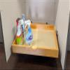 26'' Under Sink Organizers Storage Dovetail Drawer Rollout Drawer Wood Tray Kitchen Organizer Cabinet Slide Out Shelve Pull-Out Shelf Organization Assembled w/Sliders (26'' Width/one Drawer) view 2
