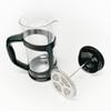 The London Sip Glass French Press Immersion Brewer Coffee Press Stainless Steel Filter System, 34oz, Black view 2