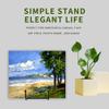 18 pcs 4.5in Plate Stands for Display,Metal Plate Holders Display Stands Can Be Used for Picture Stand,Book Stands for Display,Plate Display Stands,Easel,Photo Frame Stands,Plaque Stands,Desktop Stand view 3