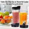 24Oz Cups with To-Go, 7 Fins Blade, for IQ BN801 SS101 BL480-30 BL641 BL642-30 view 3