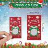 Funrous 50 Pcs Christmas Scratch Off Cards Ugly Sweater Scratch Off Game Christmas Cards Holiday Xmas Games Ugly Sweater Party Decorations Winner You Lose Tickets for Winter Office Party Supplies view 2