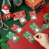 Funrous 50 Pcs Christmas Scratch Off Cards Ugly Sweater Scratch Off Game Christmas Cards Holiday Xmas Games Ugly Sweater Party Decorations Winner You Lose Tickets for Winter Office Party Supplies view 3