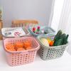 Fruit Picking Basket Storage Basket Storage Tool Shopping Storage Container Sundries Storage Organizer Storage Holder Vegetable Reusable Shopping Handhold view 3