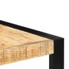 KTHLBRH Bar Table,Kitchen Dining Table,Multifuntional Desk for Living Room, Dining Room,Home and Office 55.1"x27.6"x43.3" Solid Mango Wood view 4