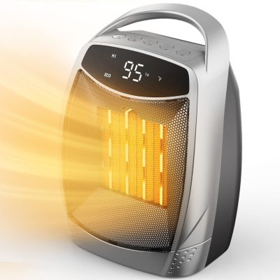 Portable Space Heater, Brightown 1500W Personal Electric Heater with Timer, 4 Modes Quiet Desk Heater, Overheating & Tip-Over Protection 1s Fast Heating Small Heater for Indoor Use, Office, Bedroom