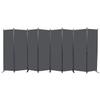 CHOSENM Room Divider, 8 Panel Folding Privacy Screens with Wider Support Feet, 6 Ft Portable Room Partition for Room Separator, 176" W X 71" H, Grey view 1