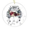 1st First Christmas Married Ornament Married Gift for Him Couple Presents Christma Wedding Gift (2022 Married 1st Christmas, Car Style 2) view 1