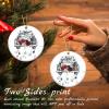 1st First Christmas Married Ornament Married Gift for Him Couple Presents Christma Wedding Gift (2022 Married 1st Christmas, Car Style 2) view 2