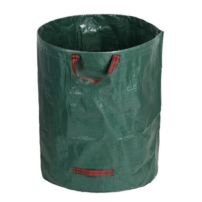 CCLONGTT Reusable Garden Waste Bags Camping Trash Can, Trash Can/Recycle Bin Car Garbage Can Outdoor Trash Garden Yard Trash Bag Foldable Camping Recycling Bin (Color : 1pcs, Size : 400L)