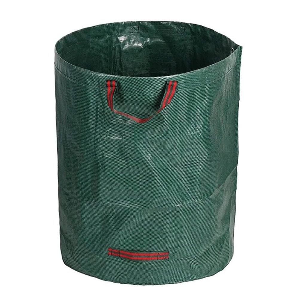 CCLONGTT Reusable Garden Waste Bags Camping Trash Can, Trash Can/Recycle Bin Car Garbage Can Outdoor Trash Garden Yard Trash Bag Foldable Camping Recycling Bin (Color : 3pcs, Size : 300L)