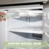 Uonlytech 3pcs Fridge Ice Removal Shovel Practical Deicing Tool for Efficient Frost Removal Freezer and Refrigerator for Kitchen Use and Cleaning view 3
