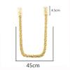 1Pc Magnetic Curtain Tieback Cylindrical Golden Home Decorative Polyester Curtains Holder Hook Buckle Rope Magnet Clip,Silver,1pcs view 2
