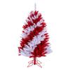 Vickerman 4.5' x 32" Candy Cane Artificial Unlit Christmas Pine Tree. view 1
