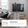Housoutil Fridge Soda Can Dispenser 2-tier Soda Can Beverage Organizer Rack Shelf Wire Frame Stackable Beer Can Storage for Pantry or Refrigerator (13.17X7.07X5.50in) view 4