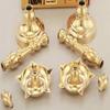 Anjali Enterprises Brass Traditional Oil,Ghee Diya, Deepak, Lamp Designer Long Diyas for Home, Pooja Room, Pancharti | Panchmukhi Pital Diya for Puja, Decoration, Aarti, Diwali.Pack of 2 Pieces view 4