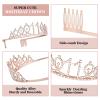 11th Birthday Decorations for Girl with Sash and Tiara, Numeral Candle and Cake Topper, 11 Year Old Birthday Decorations Gifts, Rose Gold Party Favor Supplies view 4