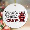 Christmas Cruisin Crew Cruise Ship Themed Ornament view 1