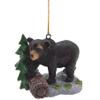 Bear Climbing Over a Log Christmas Ornament, Holiday Decor, Rustic Theme, 2.25 Inches view 1