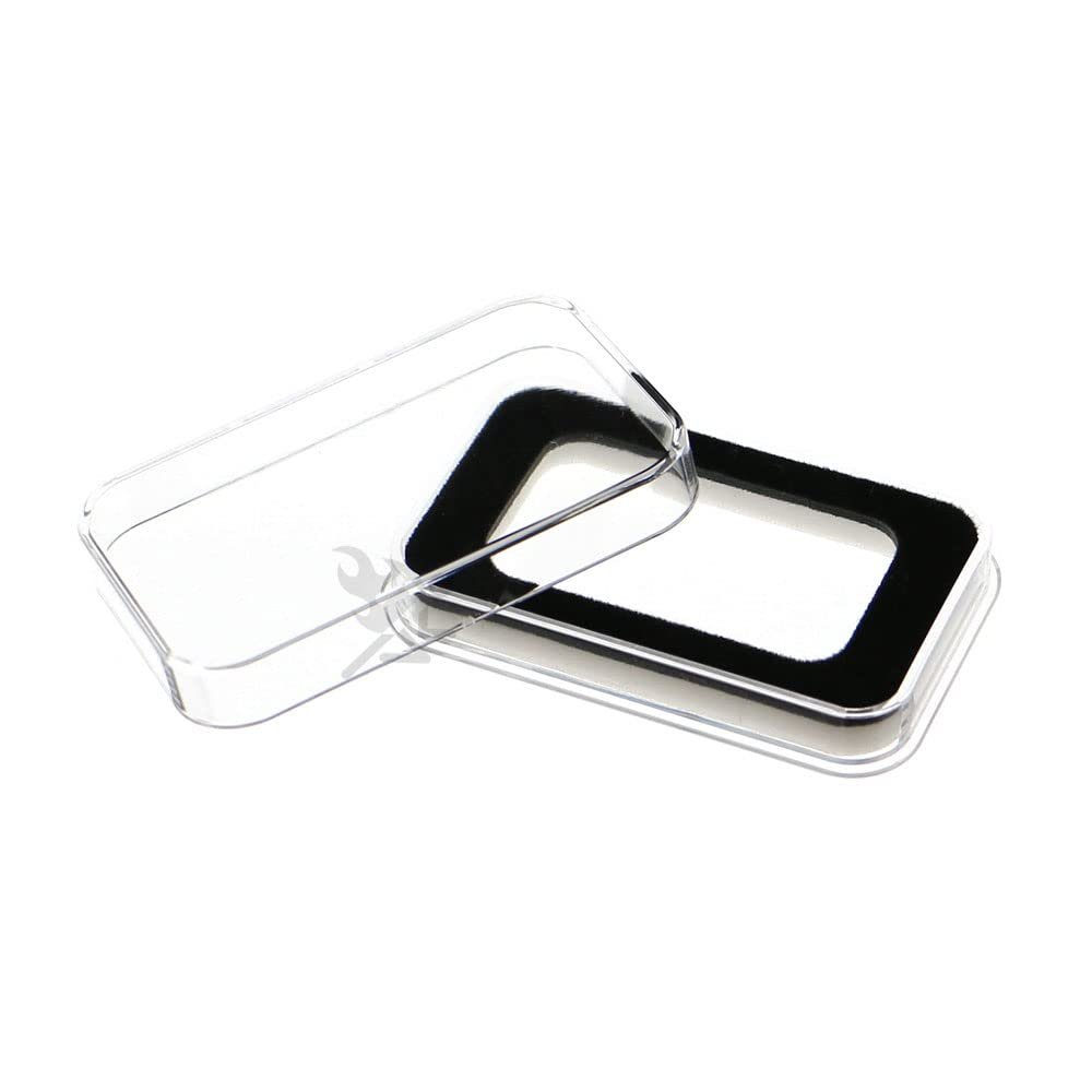 OnFireGuy 1 Ultra Thick Perth Mint Silver Bar Holder, Black Ring Fit