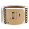 Rustic Farmhouse Christmas Gift Tag Stickers 2 x 3 Inch Holiday Labels, Roll of 100 Charming Holiday Adhesive to from Name Tags, Made in The USA view 1