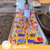 ECCOSOPHY Microfiber Kids Beach Towels & Pouch 60"x30" for Girls & Boys - Quick Dry Pool Towels - Sand Free Beach Blanket for Travel - Camping - Vacation - Toallas Playas (Cats) view 3