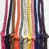 Home Solid Color Curtain Buckles Tie Rope Home Curtain Tieback Holder Clips for Curtains Hand Weaving Cotton Linen Rope 2pcs,01,2Pcs view 4