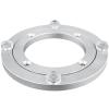 1PCS Table Bearing For Lazy Susan,Rotating Bearing Turntable, Aluminium Alloy, Smooth, Metal,with Silicone Suction Cup Cushion,for Kitchen Dining Table, 1 Pcs, Round Table Swivel view 1