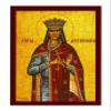 Saint Alexandra the Empress of St Alexandra the Empress Greek Orthodox Icon view 3