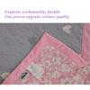 ZCBYBT Floral Thickened Coral Fleece Blanket, Pure Cotton Air-Conditioned Quilt, Non-Slip Tatami Mat, Bedroom/Dormitory/Sofa,Blue,2 * 2M view 3