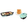 DASH Deluxe Everyday Electric Griddle (1500-Watt) + DASH Mini Waffle Maker (4 Inch) Bundle - Aqua view 1