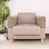 ORFOFE 3sets Sofa Armrest Cover for Moving Couch Moving Cover Protector Sofa Towel (Light Grey) 2pcs*3 view 3