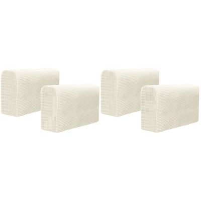 ORFOFE 2sets Sofa Armrest Covers Stretchable Armrest Protectors for Sofa Easy to Clean and 2pcs*2