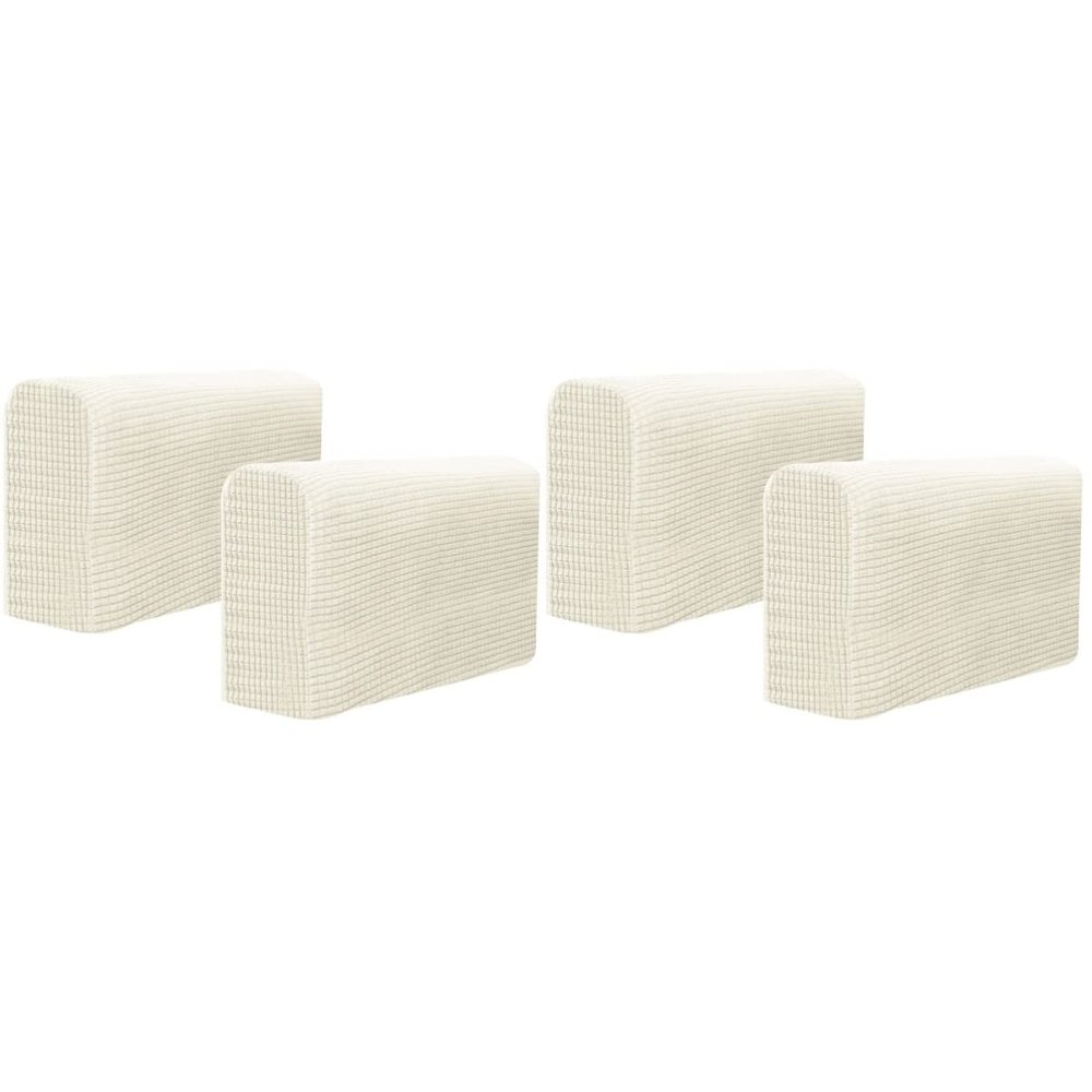 ORFOFE 2sets Sofa Armrest Covers Stretchable Armrest Protectors for Sofa Easy to Clean and 2pcs*2
