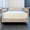 Sunbrella Outdoor Twin Size Mattress Cover (Canvas White 57003) view 1