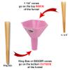 Herbn Ninja Cone Loader, Filler, Packer, Stuffer | Pre Roll Funnel Pink view 2