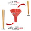 Herbn Ninja Cone Loader, Filler, Packer, Stuffer | Pre Roll Funnel Red view 2