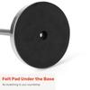 Heavy Weighted Towel Holder, Easy One-Handed Design for Kitchen Stand Dispenser, Sturdy Base for Standard and Mega Paper Rolls (Brushed - Stainless Steel Base) view 4
