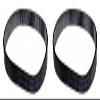 Abeskch Vacuum Belt for Bissell Powerforce Cleanview Vacuum Cleaner (2Pcs) view 1