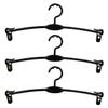 Homoyoyo 15pcs Laundry Bra with Holder Pants for Simplicity Underwear Clothes Support Dresses Trousers Shop Hangers Panties Rack Black Plastic Coat Drying Home Skirt Clips Practical view 1