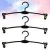 Homoyoyo 15pcs Laundry Bra with Holder Pants for Simplicity Underwear Clothes Support Dresses Trousers Shop Hangers Panties Rack Black Plastic Coat Drying Home Skirt Clips Practical view 2