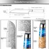 Chef Knife,Kitchen Knife, 7 inch Damascus Steel VG10 Santoku Knife Chef Knife Raw Fish Kitchen Knife Blue Resin Color Wood Handle Cooking Tool view 2