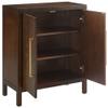 Crosley Furniture Darcy Accent Storage Cabinet, Bar, Buffet for Kitchen, Living Room, or Entryway, Dark Brown view 3
