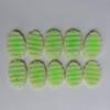 10 PCS Fake Sliced Cucumbers Artificial Resin Vegetable for Display, Kitchen Decor, Prop view 2