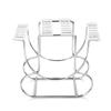 Anjali Enterprises Stainless Steel Cutlery Stand Spoon and Fork Rack Holder Set/Dinner Table Spoon Set(Contains: 6 Master Spoons, 6 Tea Spoons, 6 Forks, 6 Soup Spoons) - Silver (Pack of 25) view 1