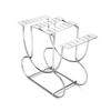 Anjali Enterprises Stainless Steel Cutlery Stand Spoon and Fork Rack Holder Set/Dinner Table Spoon Set(Contains: 6 Master Spoons, 6 Tea Spoons, 6 Forks, 6 Soup Spoons) - Silver (Pack of 25) view 2