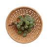 RDSAQWEXC Jiaxu Storage, Nordic Style Handmade Rattan Hollow Oval Storage Plate, Japanese Pastoral Basket view 1