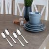 Anjali Enterprises Stainless Steel Ice-Cream Spoons, Set of 12 Pcs.(14 cm) | Stainless Steel Silverware Spoon Set view 4