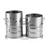 Anjali Enterprises Stainless Steel Spoon Stand Cutlery Holder (Combo Pack of 2) Big Size view 1